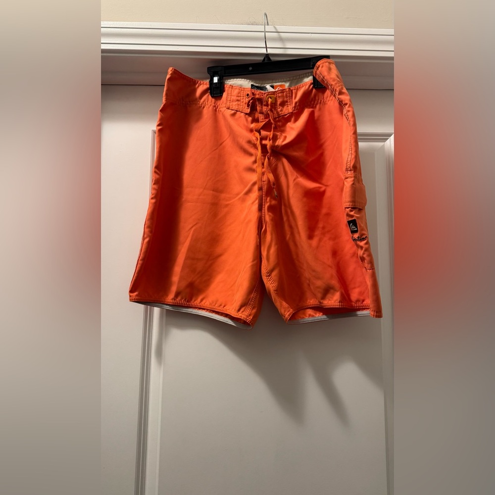 Quiksilver Vibrant Orange Swim Shorts